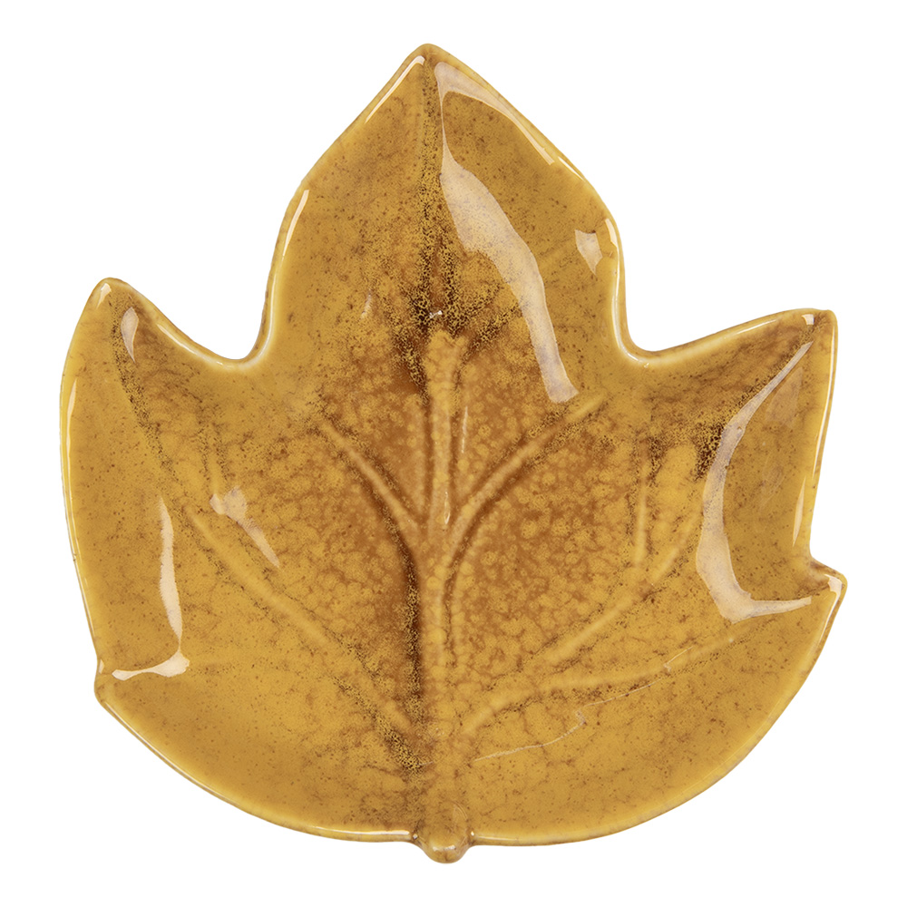 Schaaltje blad 14x13x2 cm