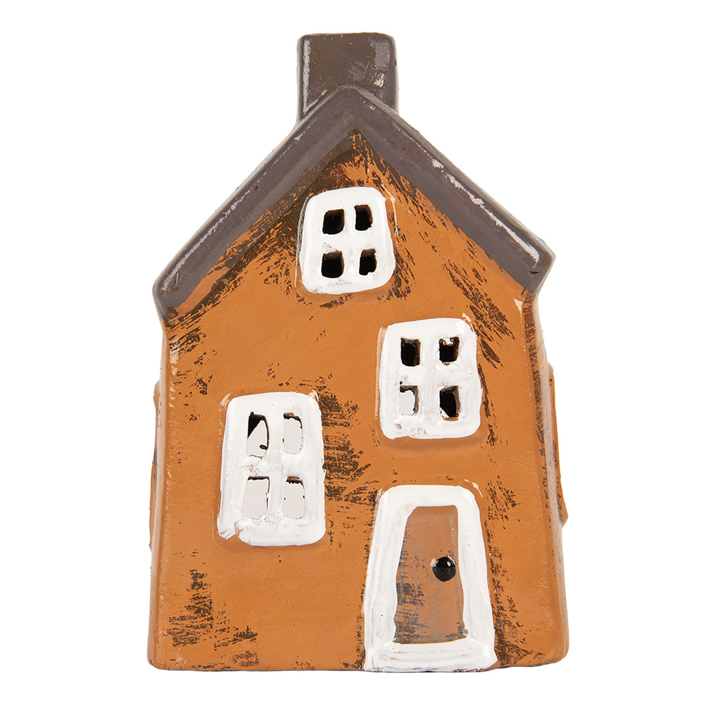 Decoratie huisje 9x7x13 cm