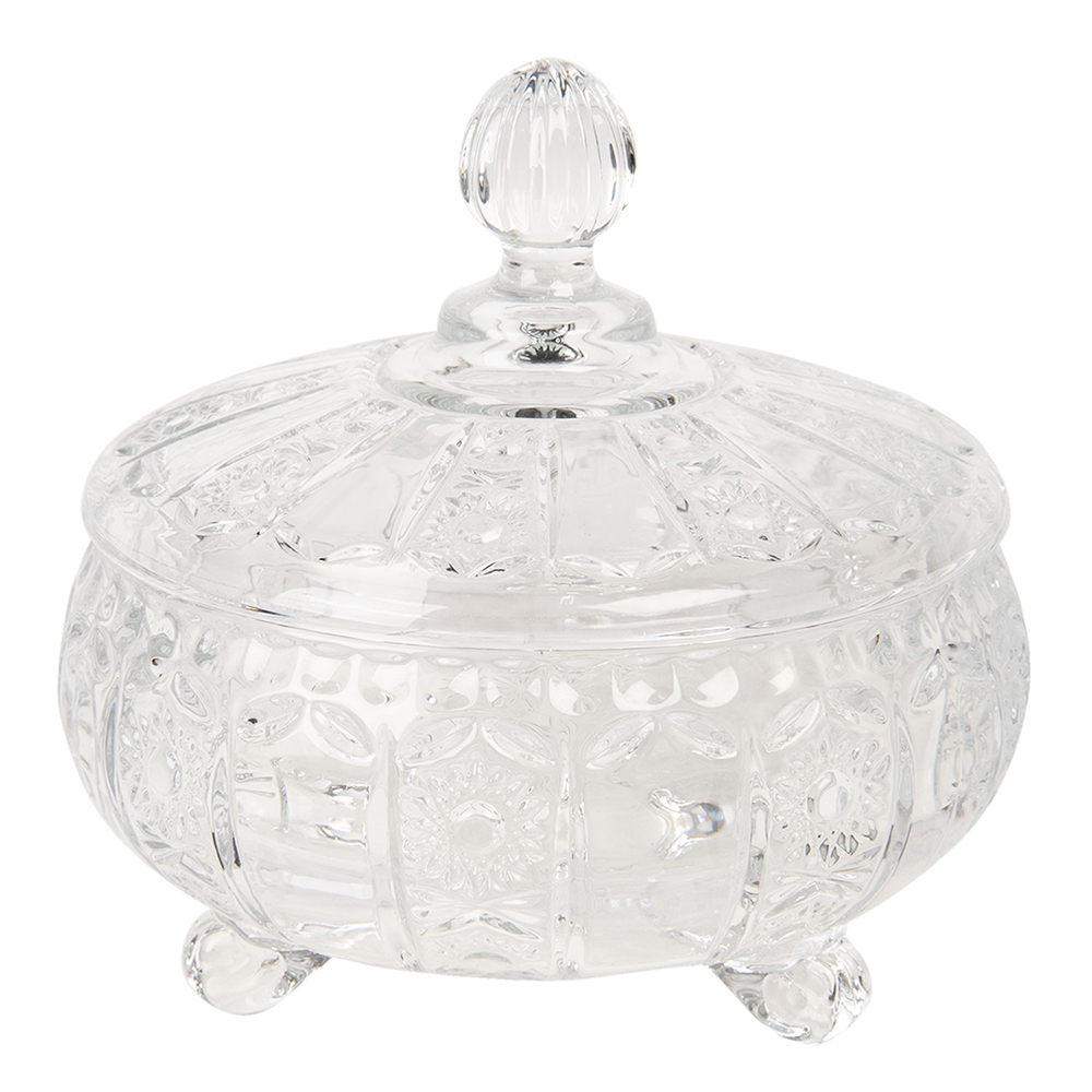 Schaal met deksel Ø 17x17 cm