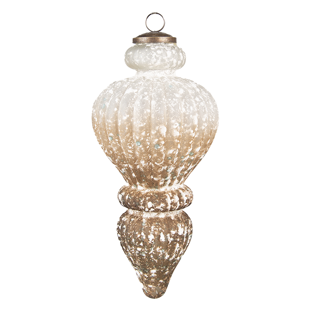 Kerstbal Ø 12x25 cm