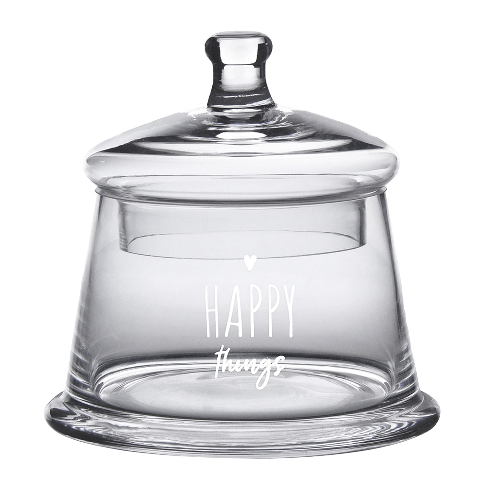 Voorraadpot met deksel Ø 12x13 cm