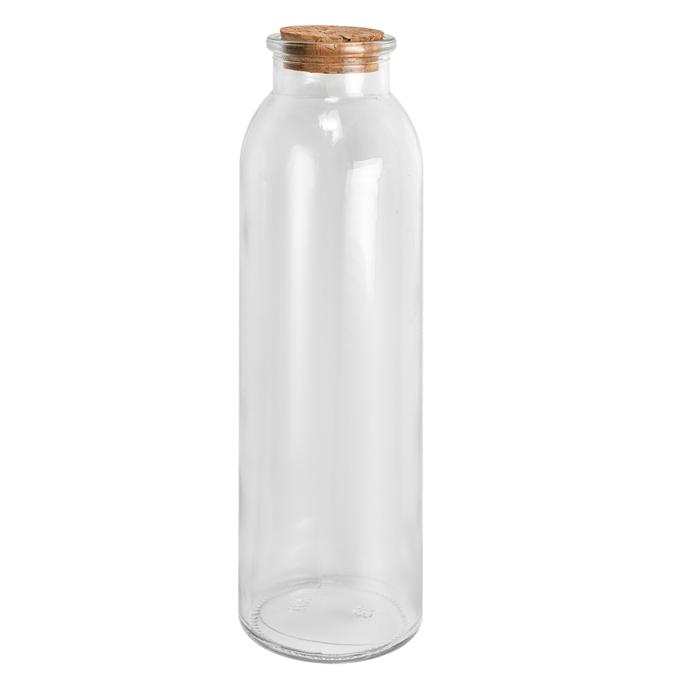 Decoratie fles Ø 5x19 cm