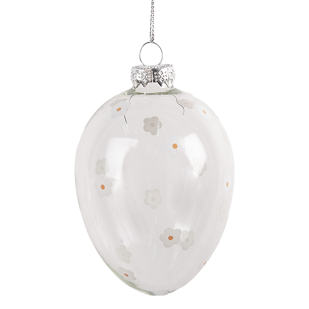 Decoratie hanger ei Ø 7x10 cm