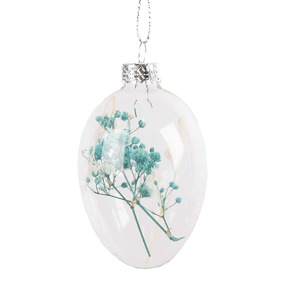 Decoratie hanger ei Ø 5x8 cm