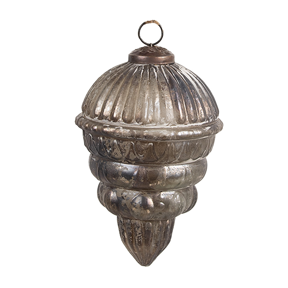 Kerstbal Ø 10x15 cm