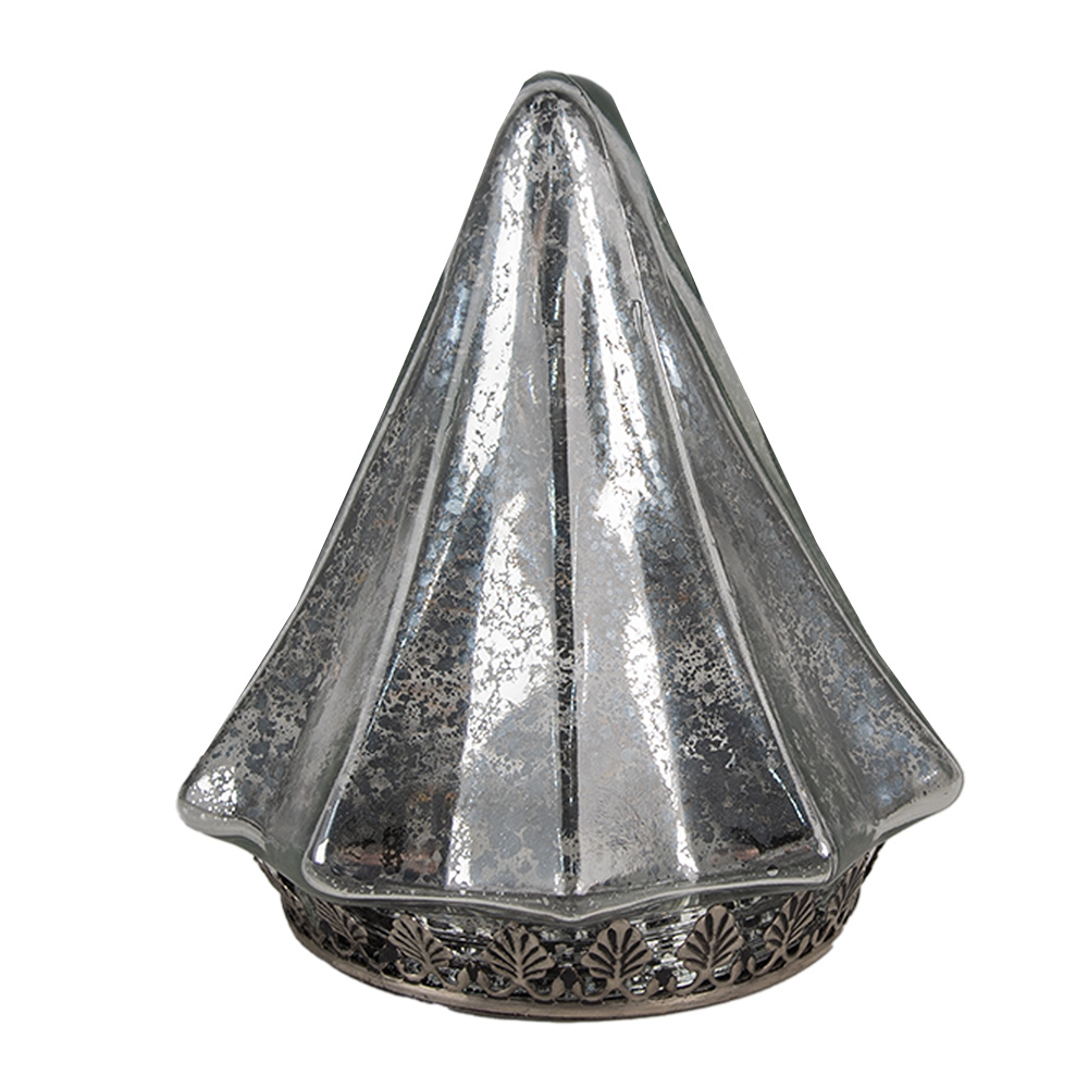 Decoratie kerstboom met LED Ø 14x16 cm / 2xAAA