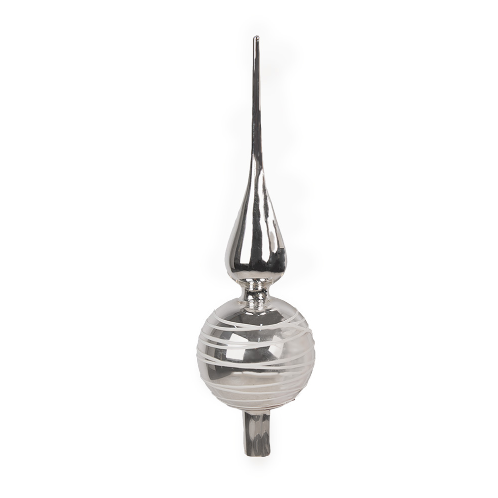 Kerstboom piek Ø 8x30 cm