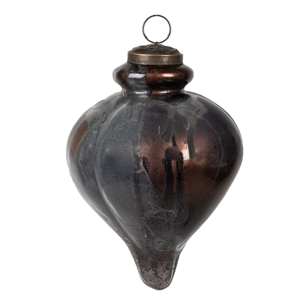 Kerstbal Ø 10x15 cm