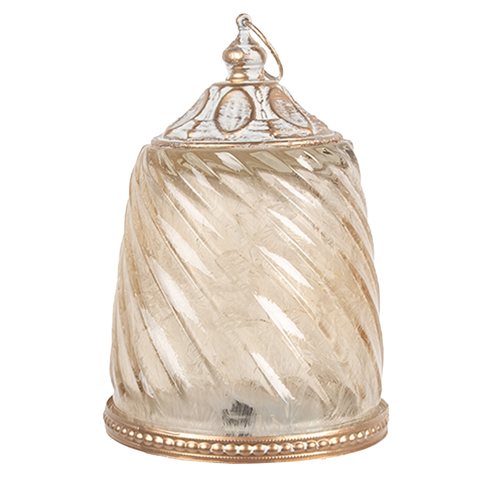 Decoratie met LED Ø 9x14 cm / 2xAAA