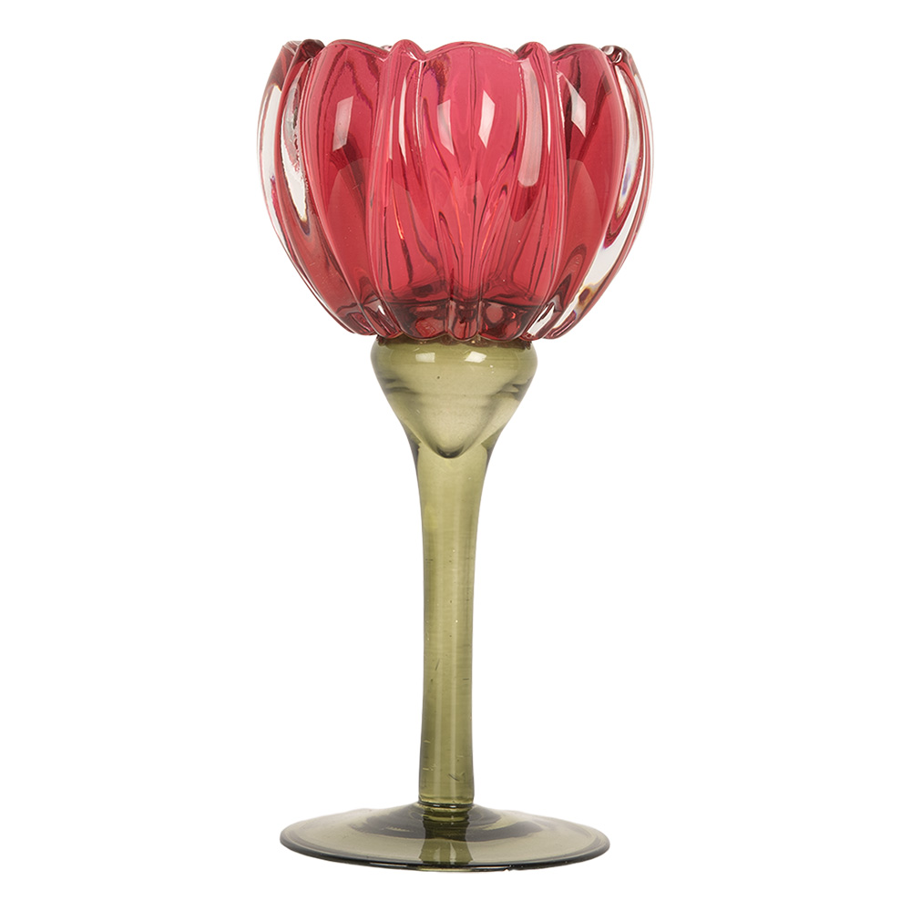 Waxinelichthouder Ø 8x18 cm