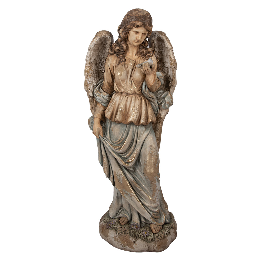 Decoratie engel 40x30x100 cm