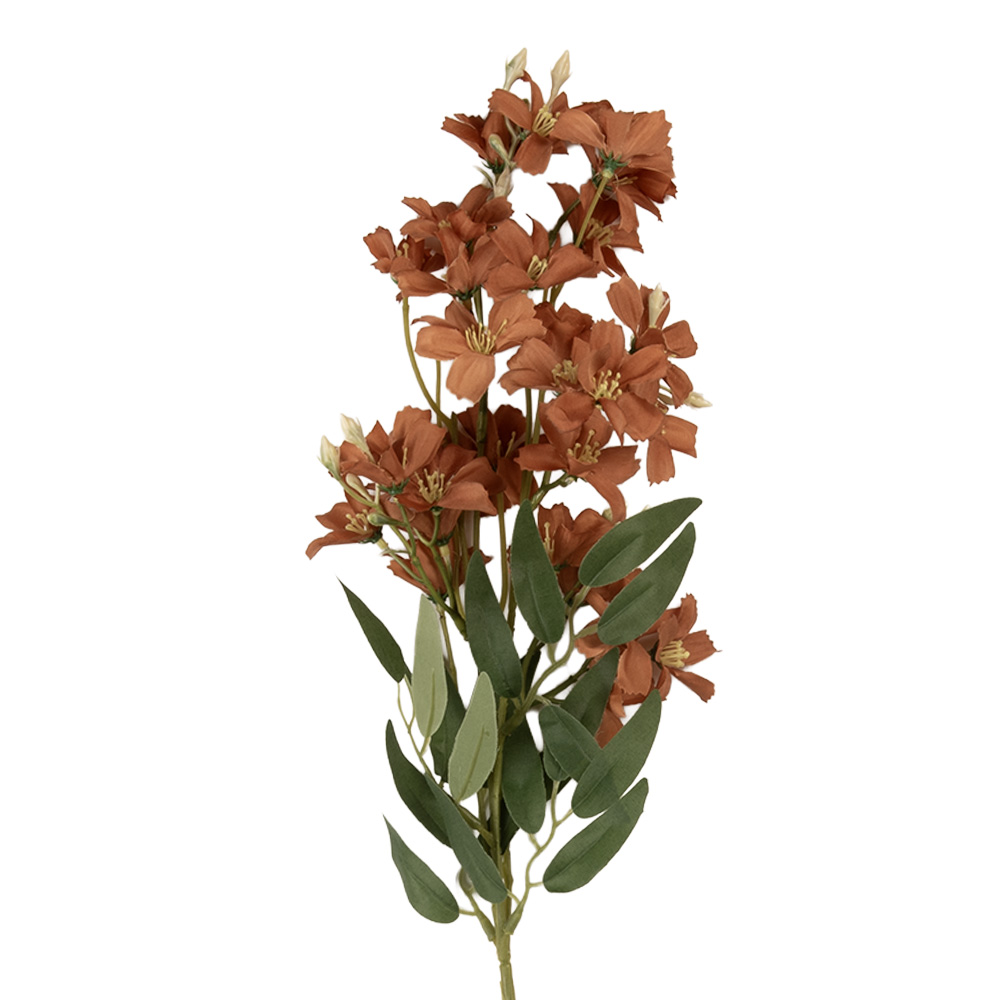 [5PL0191CH] Decoratie tak met bloemen 10x10x72 cm