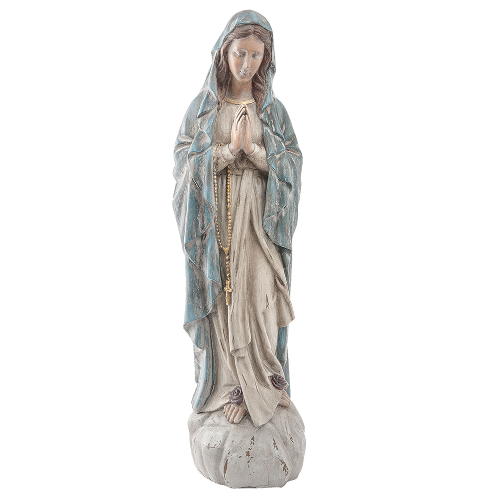[5PR0037] Beeld Maria 22x19x78 cm
