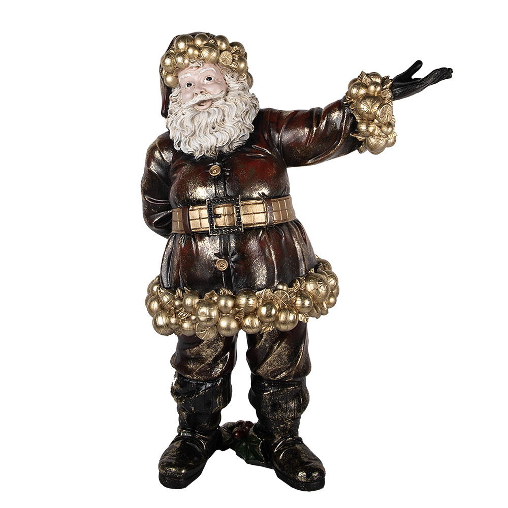 [5PR0172] Decoratie kerstman 58x33x76 cm