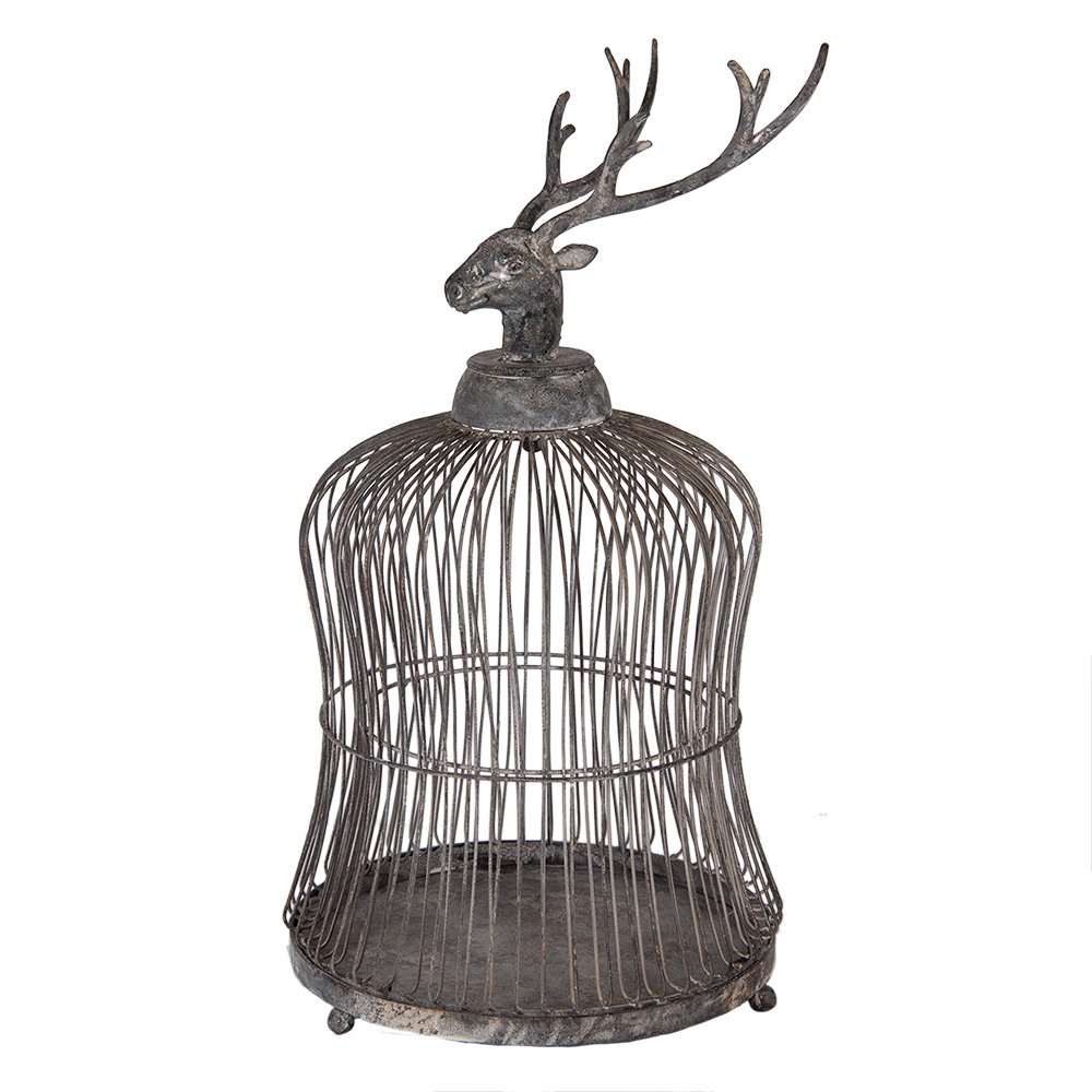 [5Y1344] Decoratie vogelkooi Ø 26x50 cm