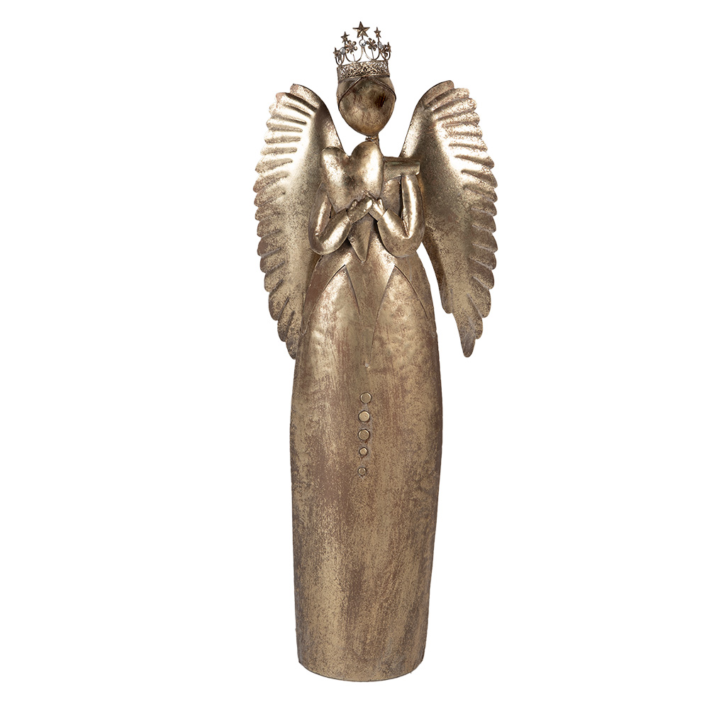 Decoratie engel 54x22x144 cm