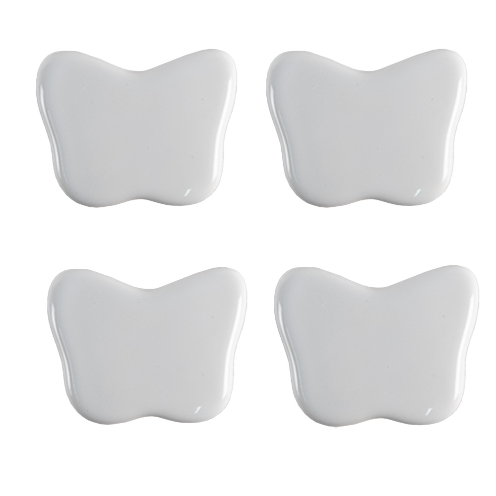Deurknop set van 4 Ø 4x3/6 cm