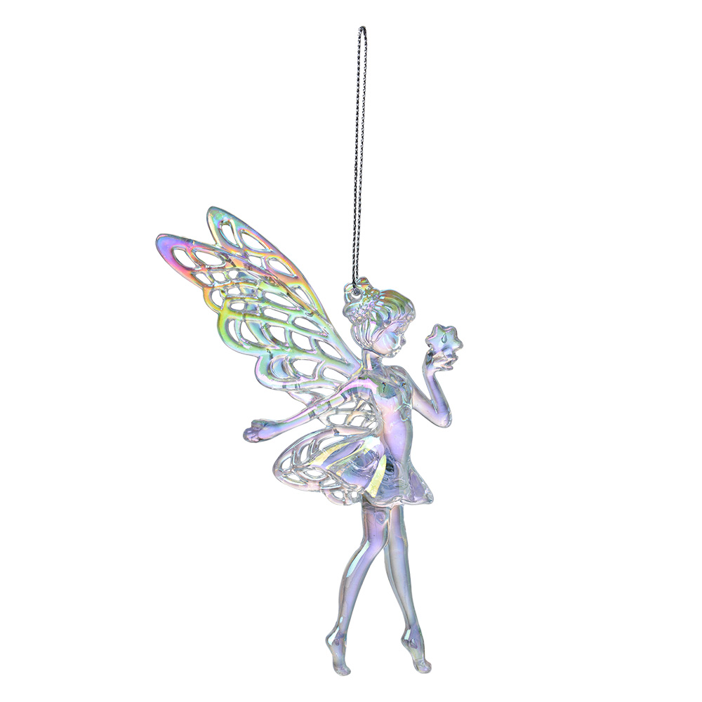 [65607] Decoratie hanger elfje 9x1x15 cm