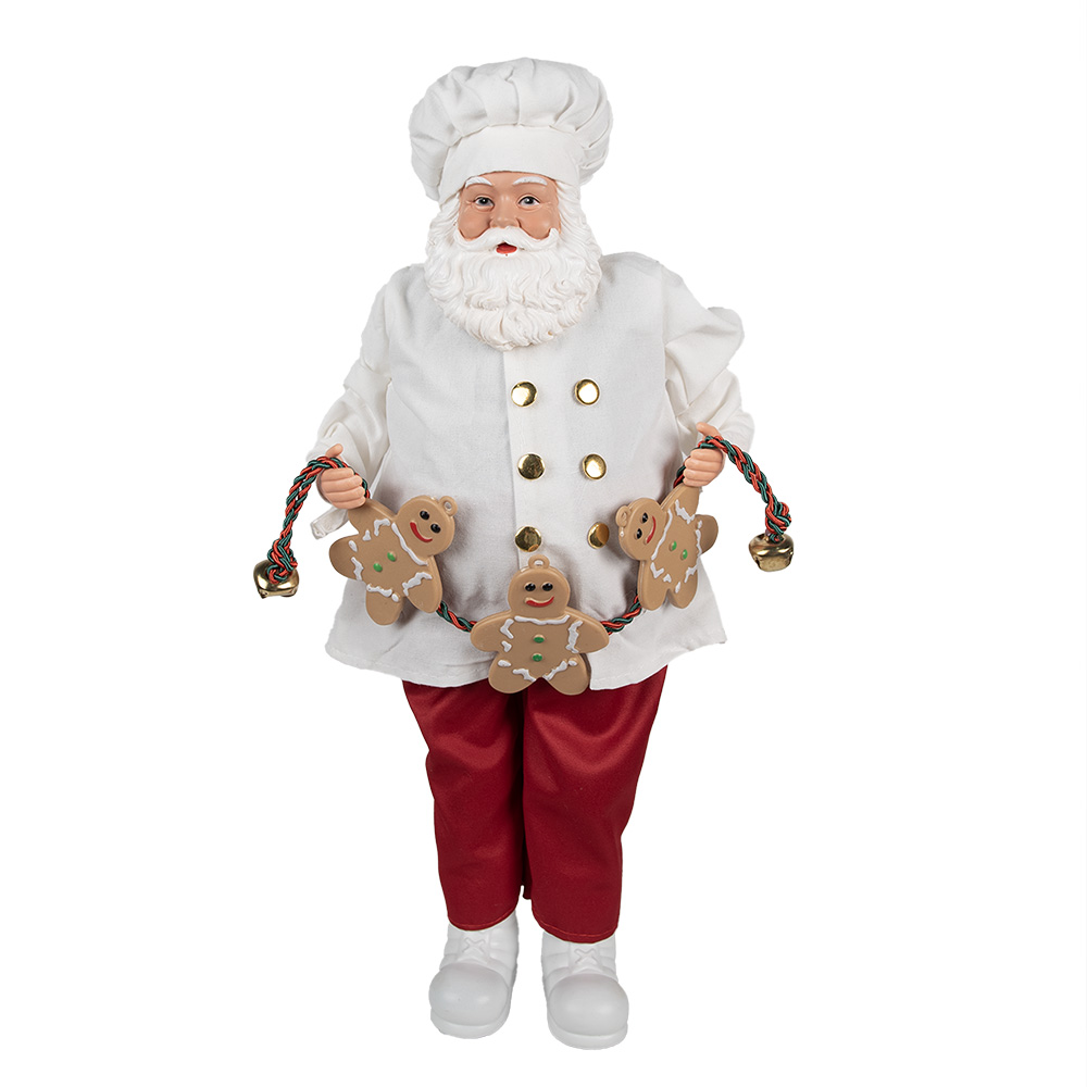 [65628] Decoratie kerstman 27x13x50 cm