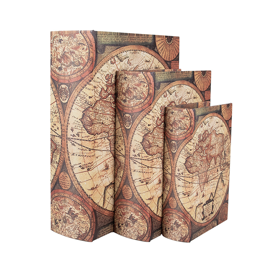 [65697] Opbergdoos (3) 27x22x7 / 22x17x6 / 17x12x4 cm