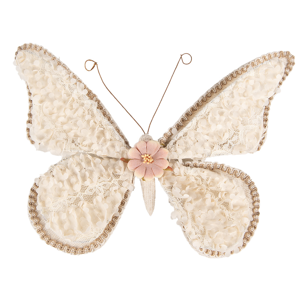 [65927] Decoratie vlinder 30x3x24 cm