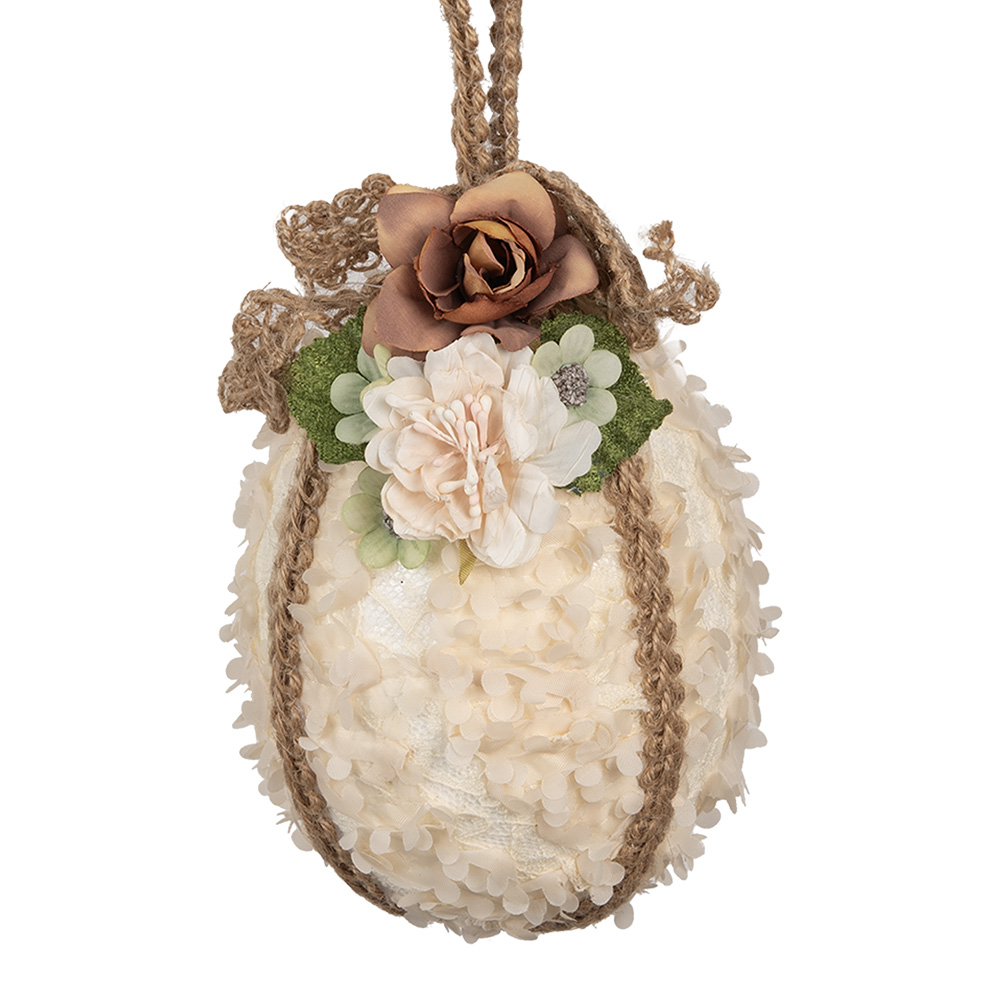 [65930] Decoratie hanger ei Ø 11x17 cm