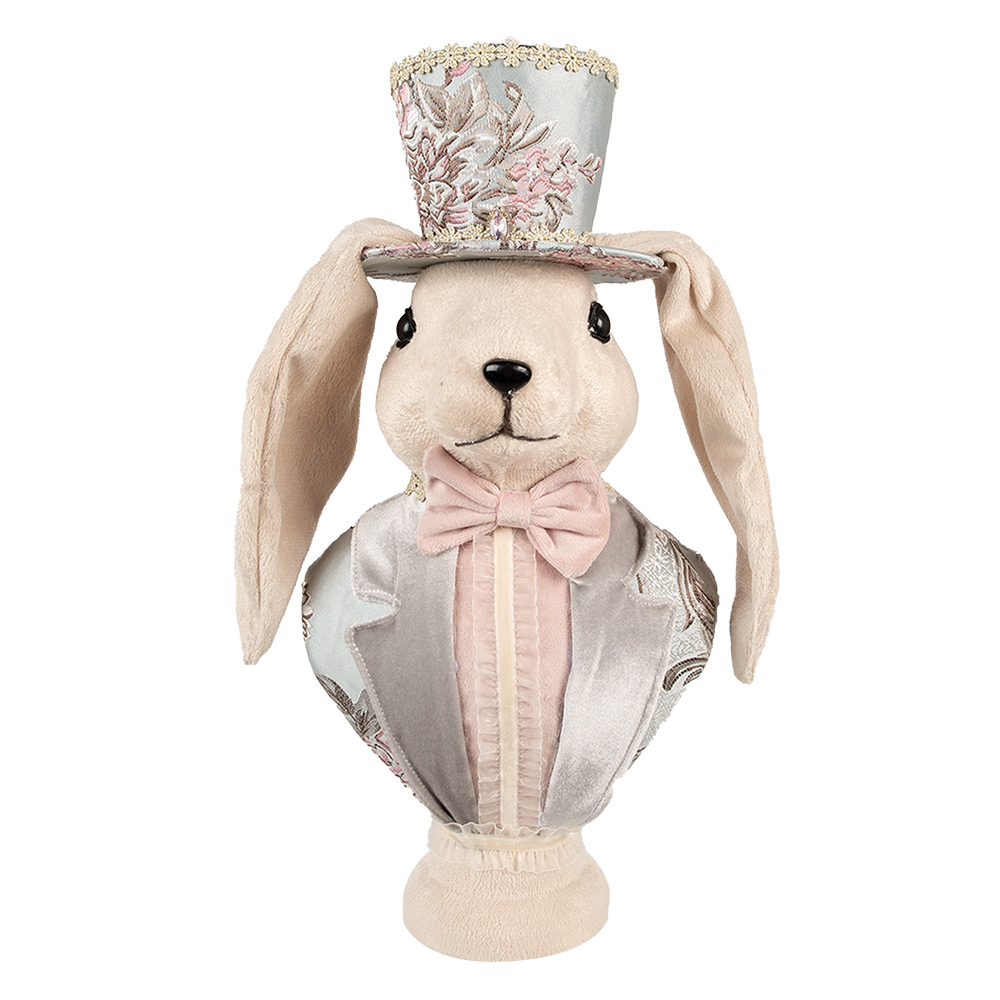 [65935] Decoratie konijn 18x15x38 cm