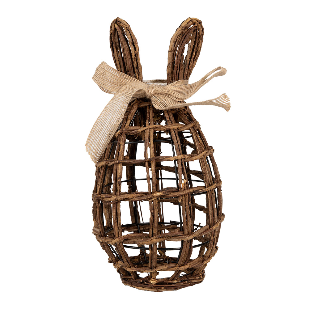 [65963] Decoratie konijn 16x16x31 cm