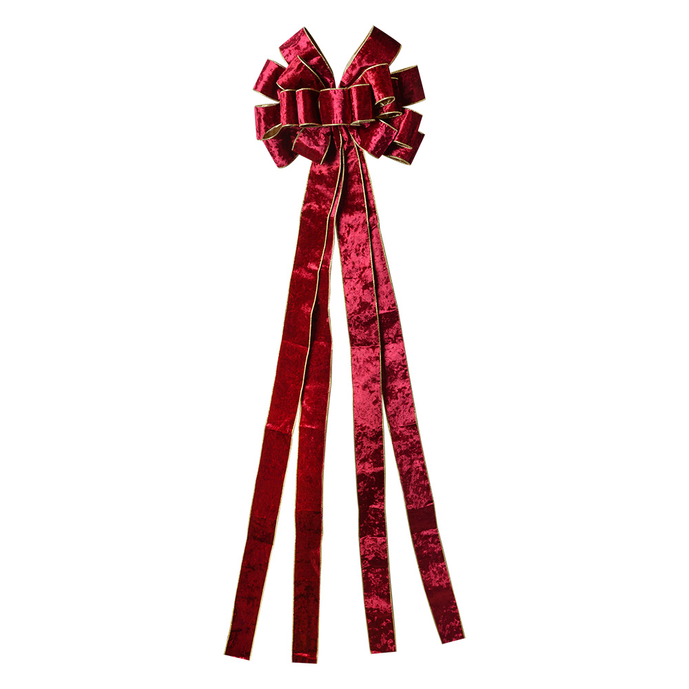 [65975BU] Decoratie strik 33x135 cm