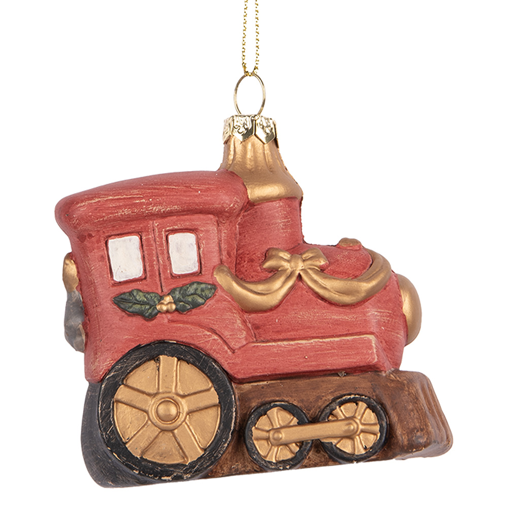 [66087] Decoratie hanger locomotief  9x5x9 cm
