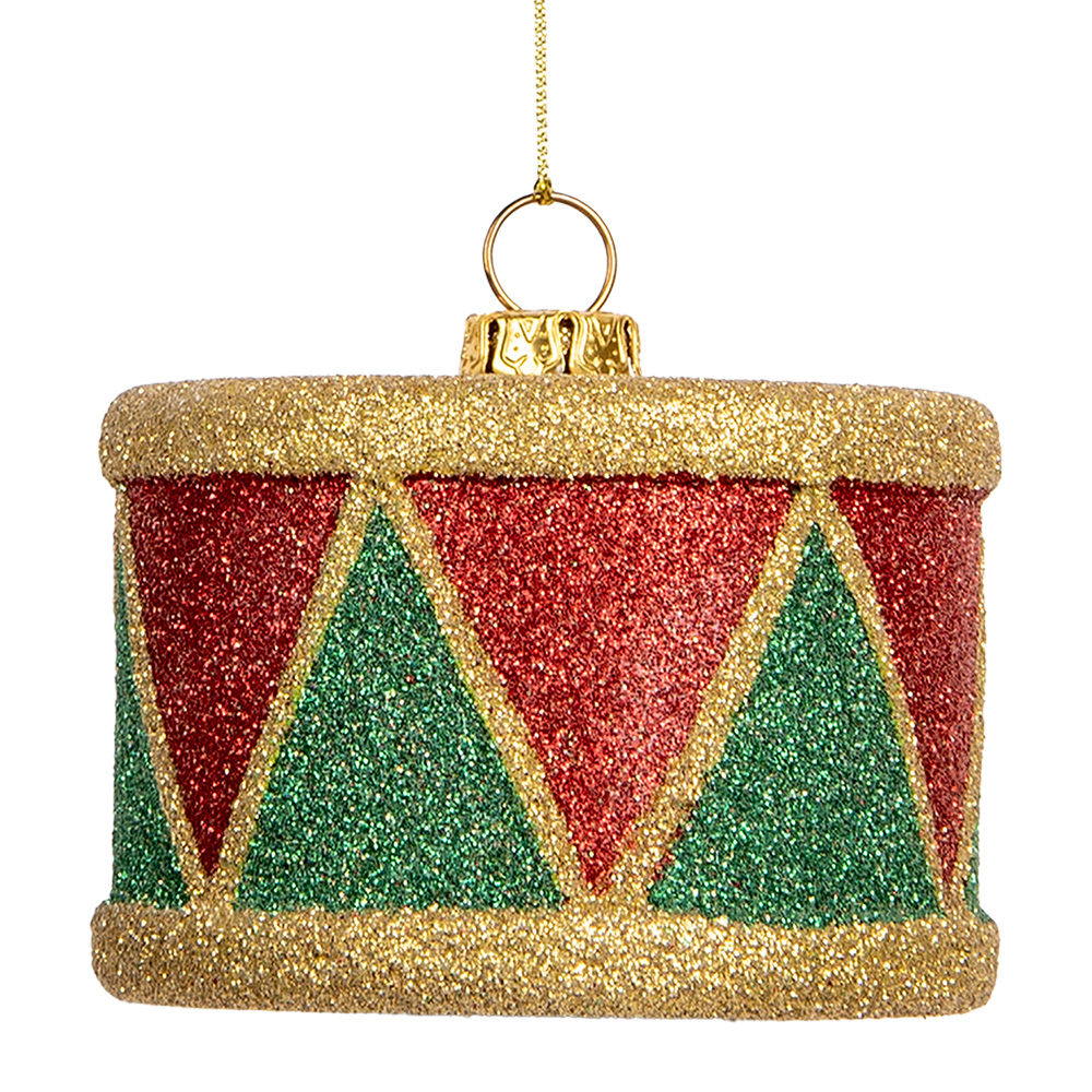 [66088] Decoratie hanger trommel Ø 7x5 cm