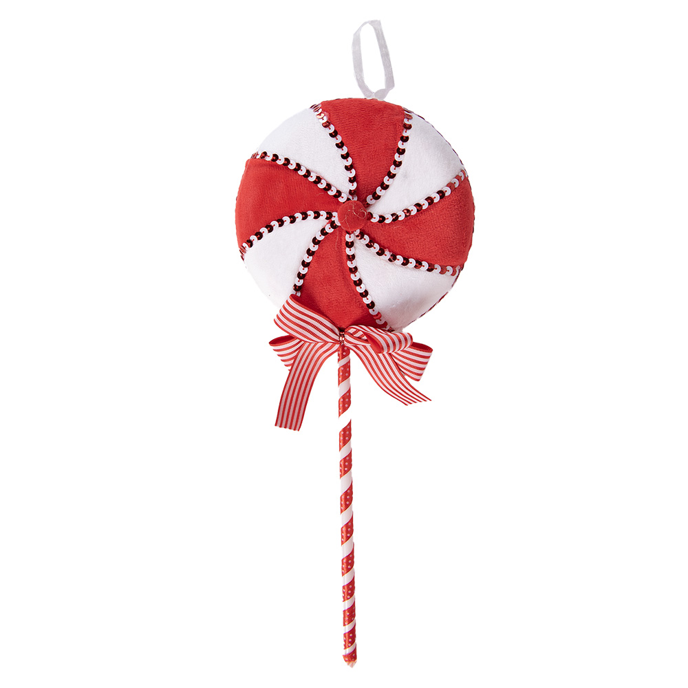Decoratie hanger lolly 17x6x41 cm