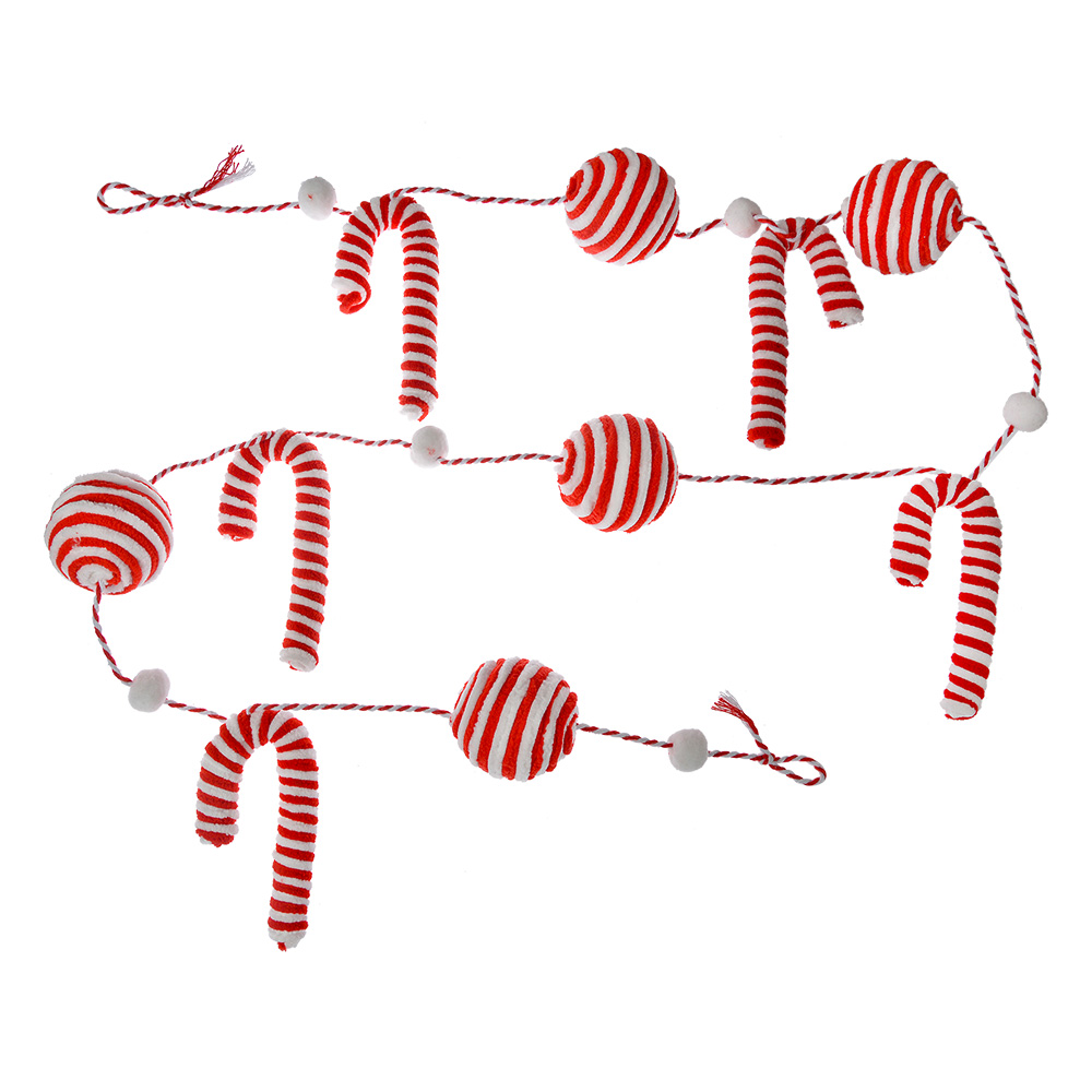 Decoratie slinger kerst 170x6x6 cm