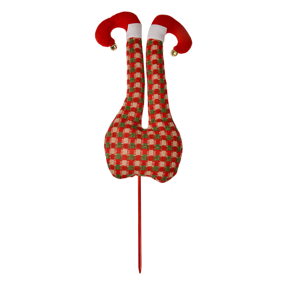 Decoratie Kerst Elfenbenen 23x6x67 cm