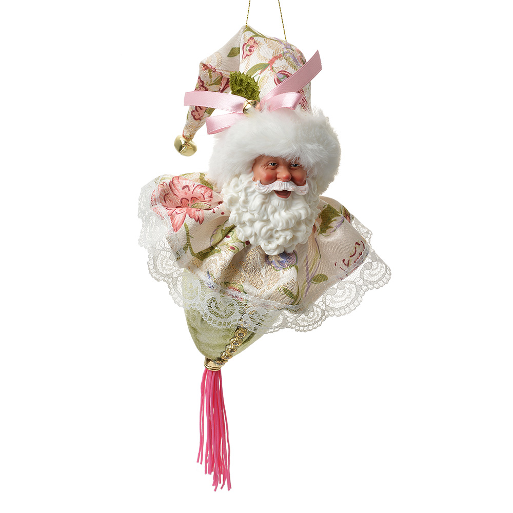 [66223] Decoratie hanger Kerstman 8x8x35 cm