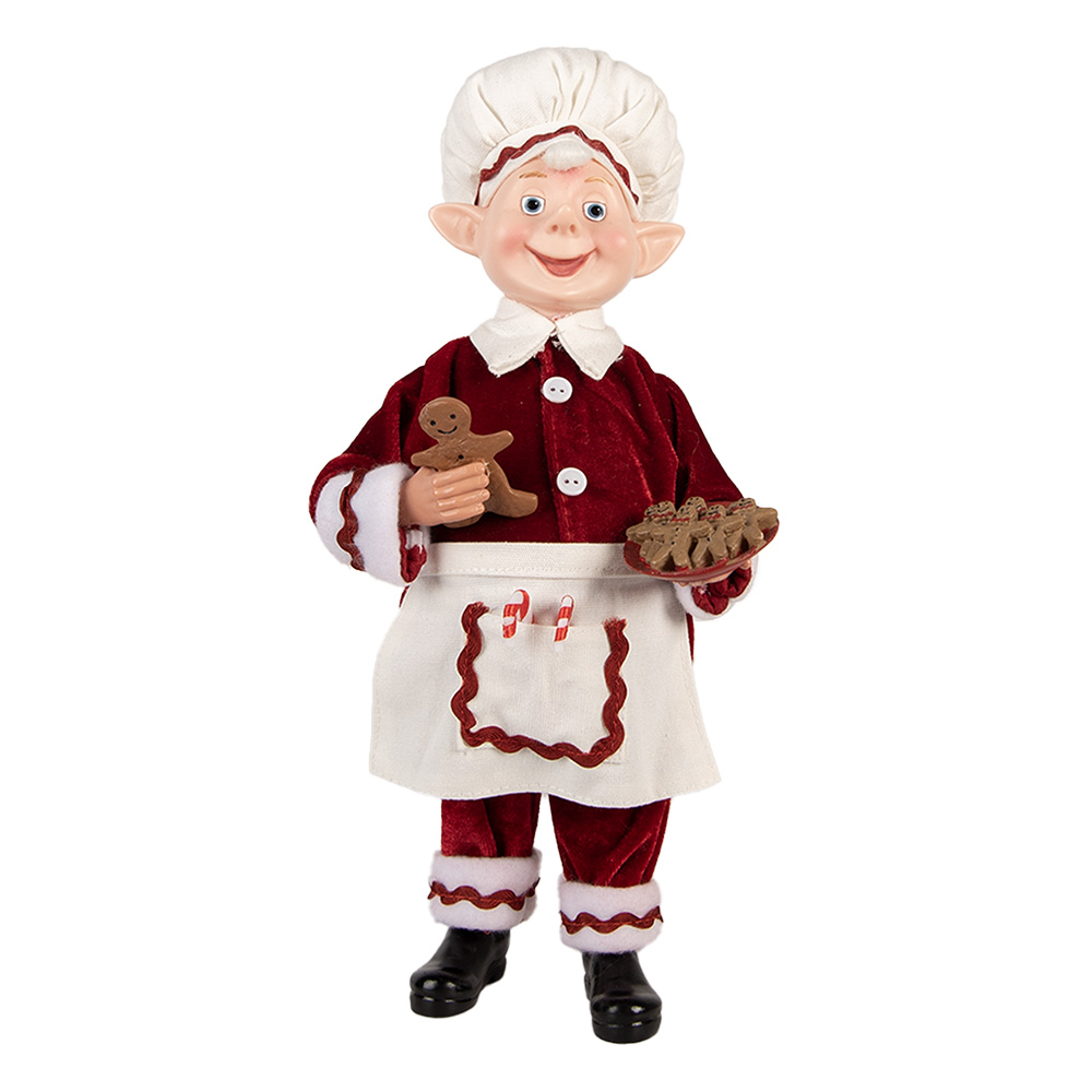 [66236] Decoratie Elf 15x10x28 cm