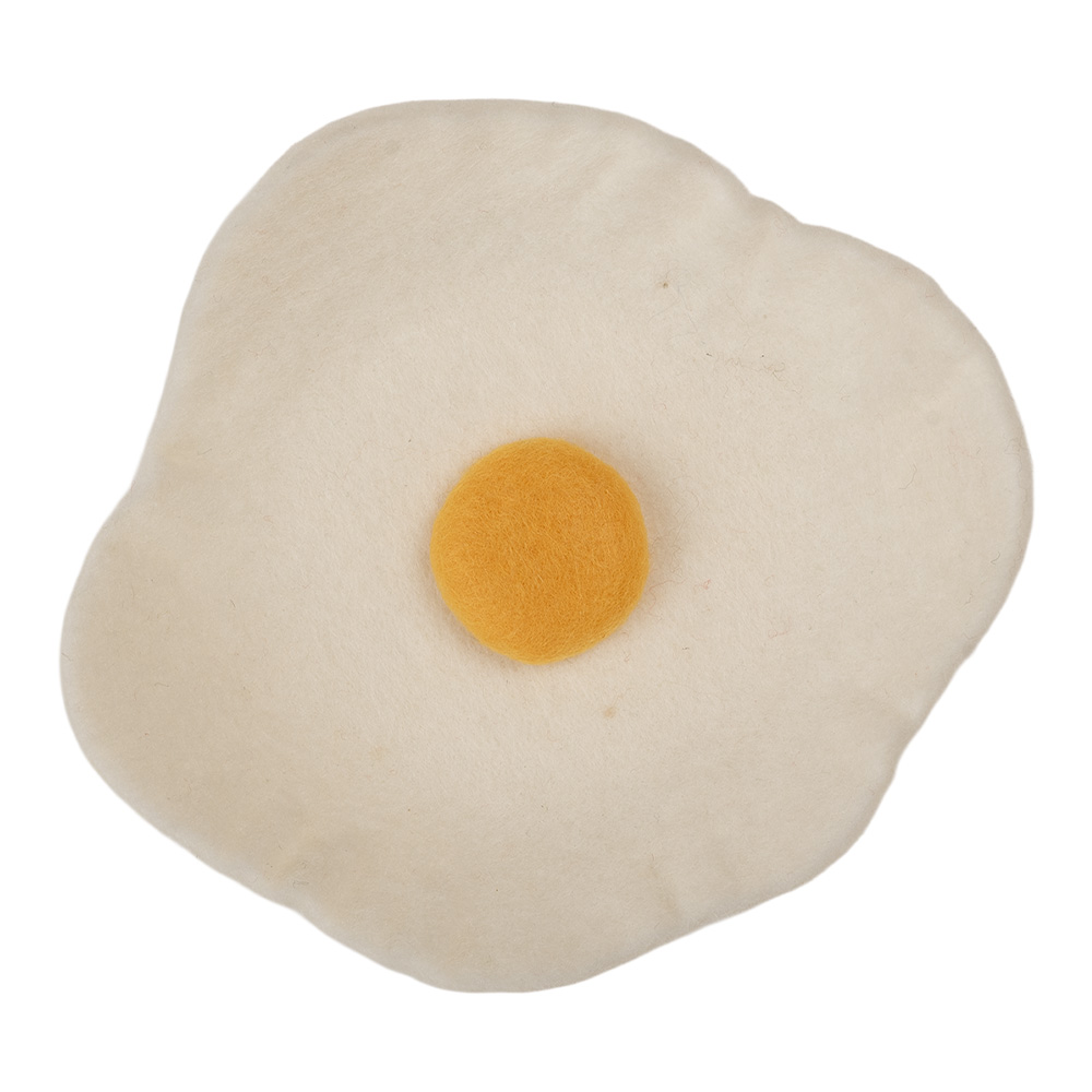 [66292] Vilten schaal spiegelei Ø 18x3 cm