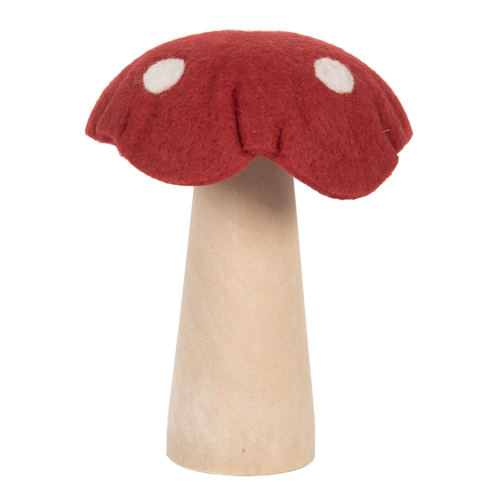 [66303] Vilten paddenstoel 14x14x17 cm