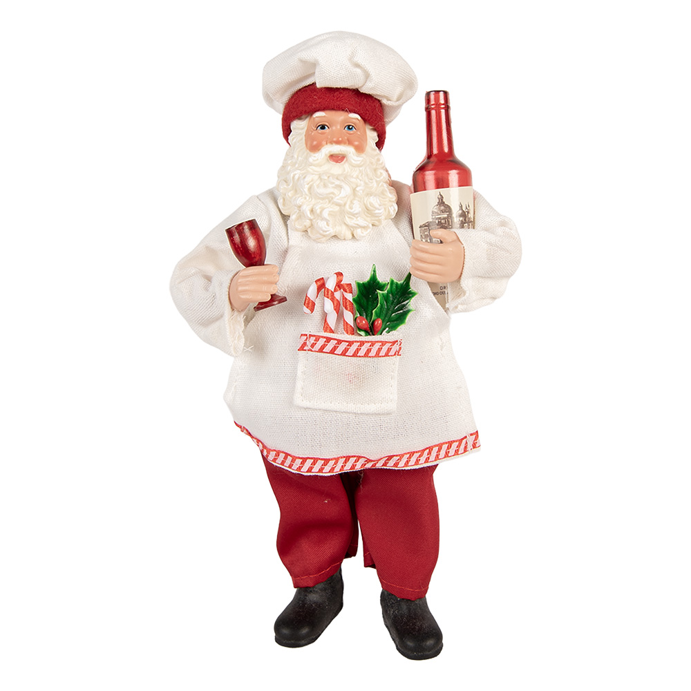 [66361] Decoratie kerstman 15x10x27 cm