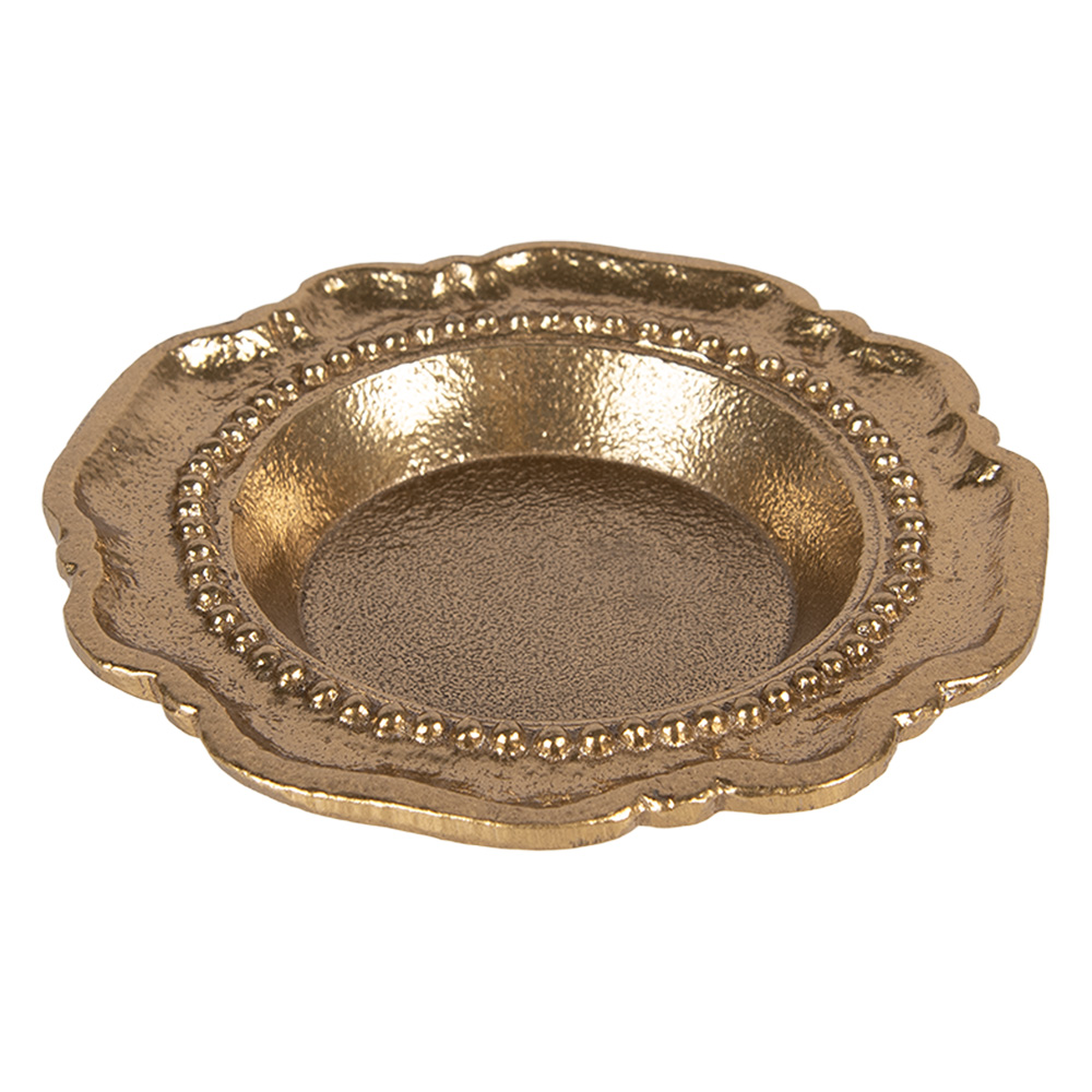 [6AL0080] Decoratief schaaltje Ø 12x2 cm