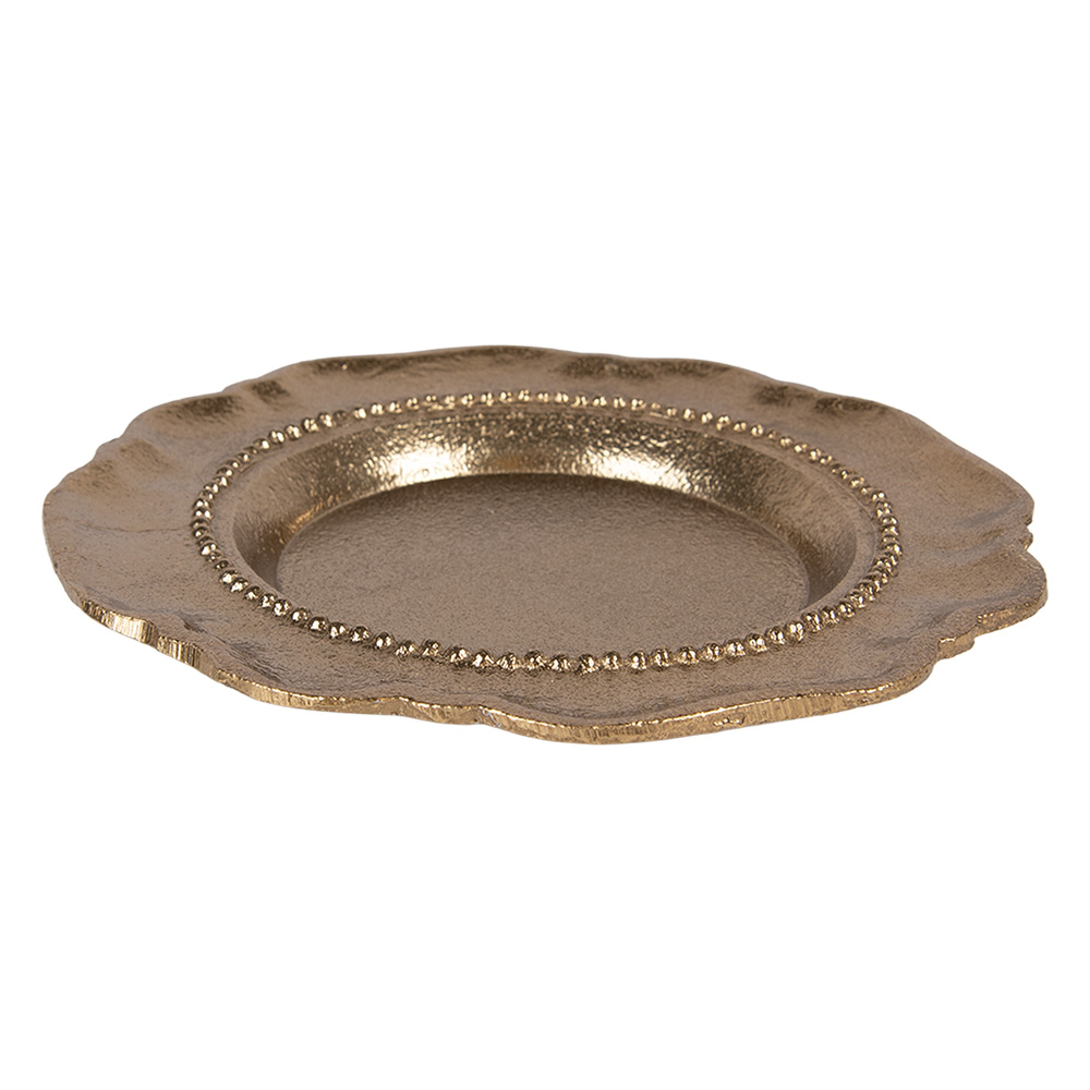 [6AL0081] Decoratieve schaal Ø 20x2 cm