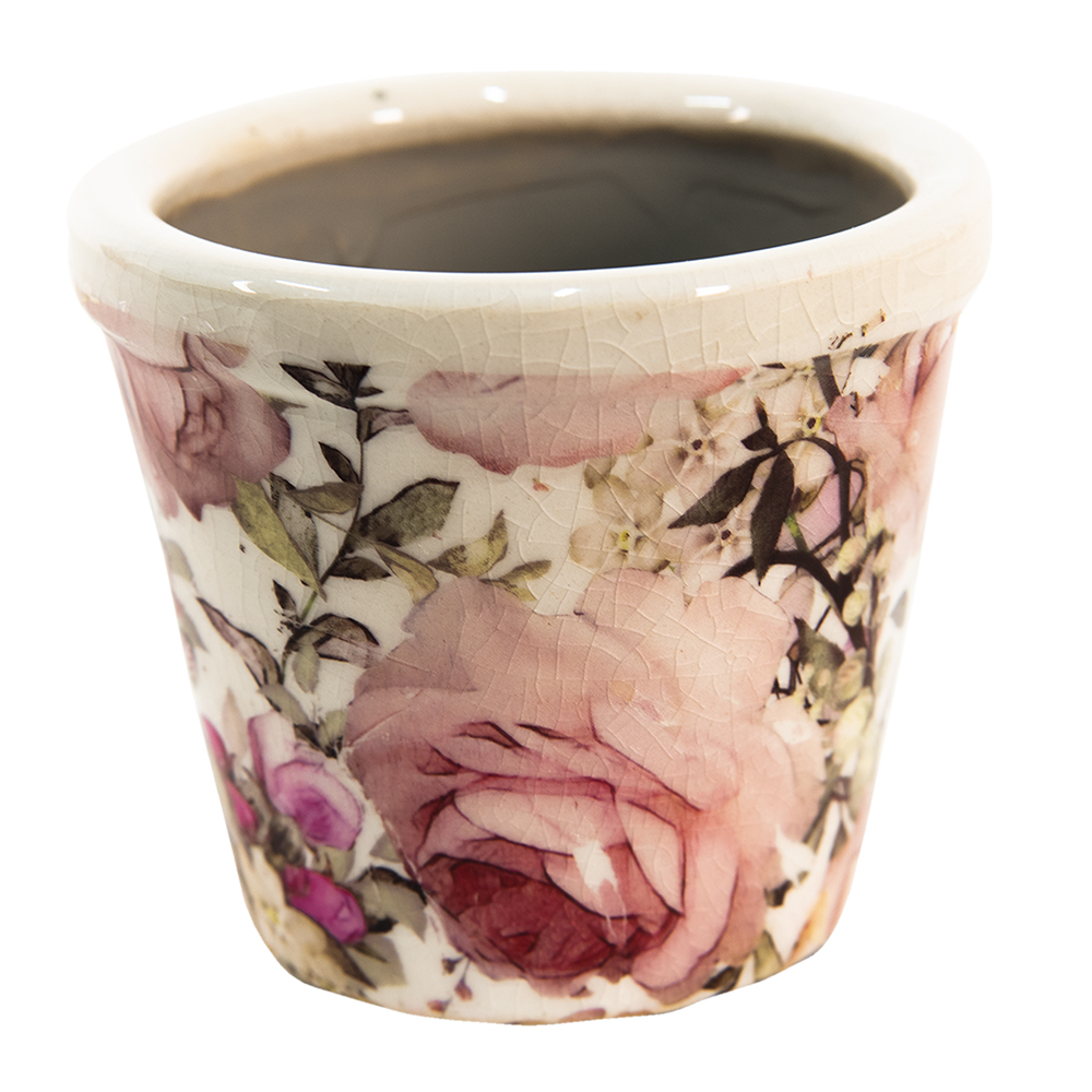 Decoratie bloempot Ø 8x7 cm