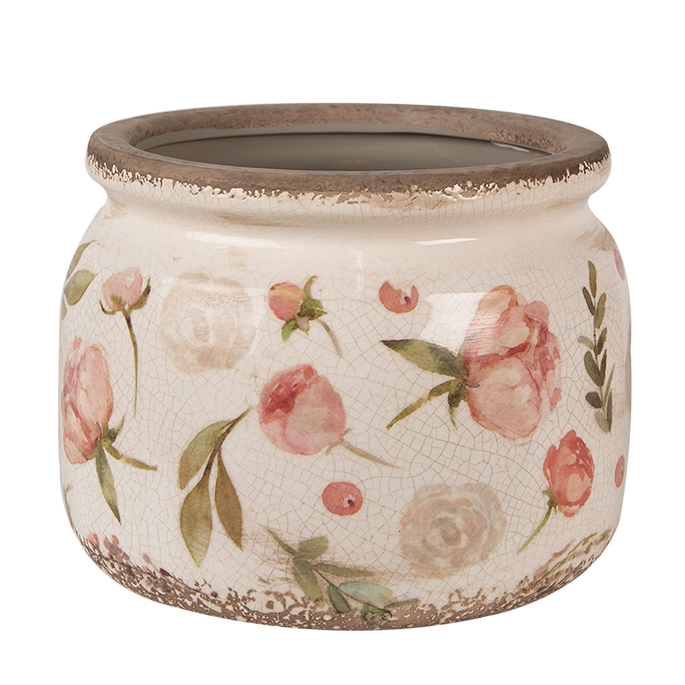 [6CE1625L] Decoratie bloempot Ø 20x15 cm