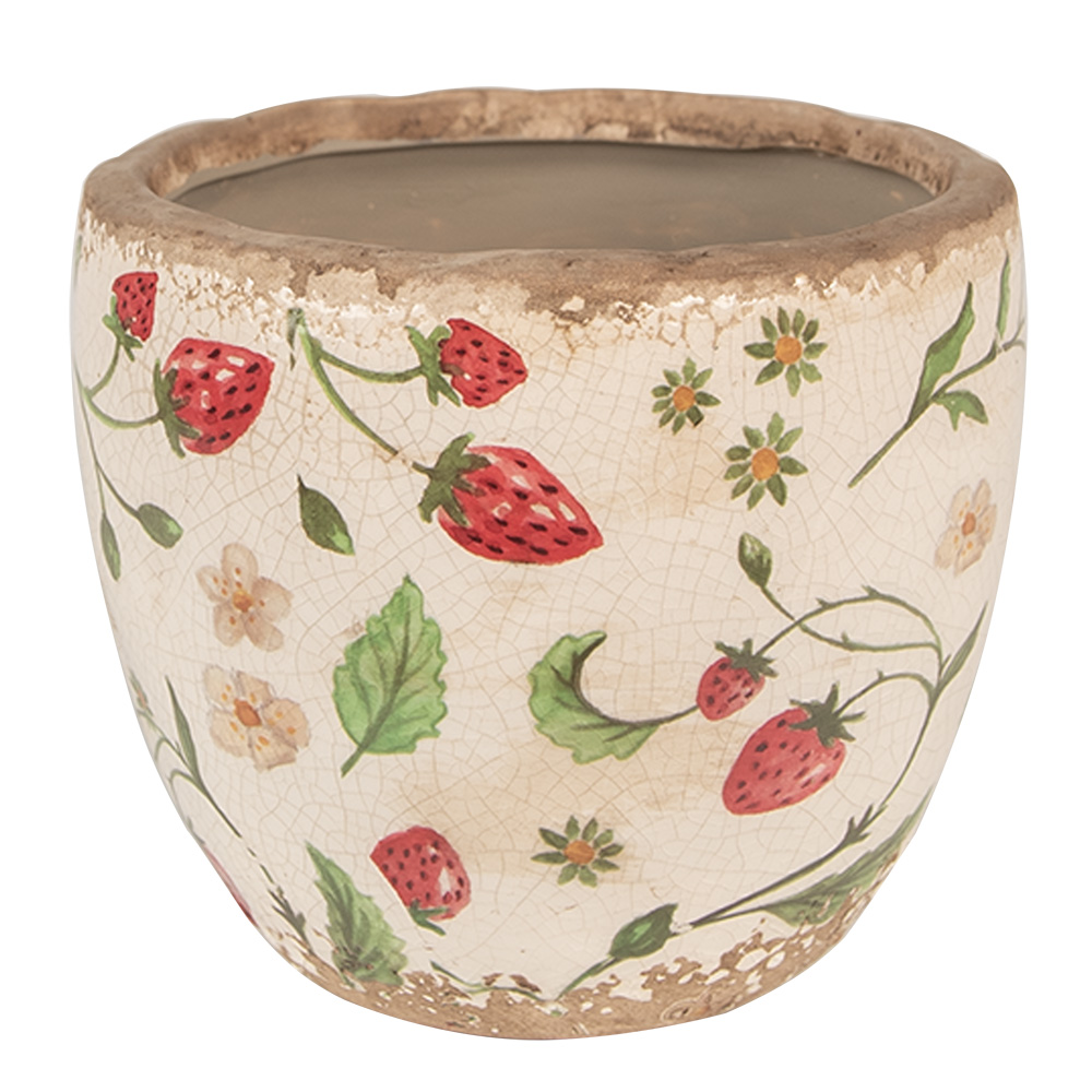 [6CE1634S] Decoratie bloempot Ø 13x11 cm