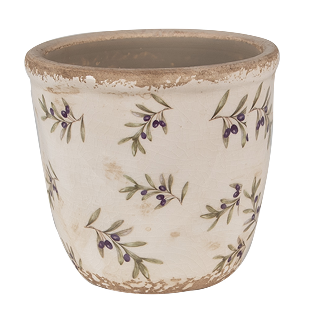 [6CE1669XS] Decoratie bloempot Ø 11x10 cm