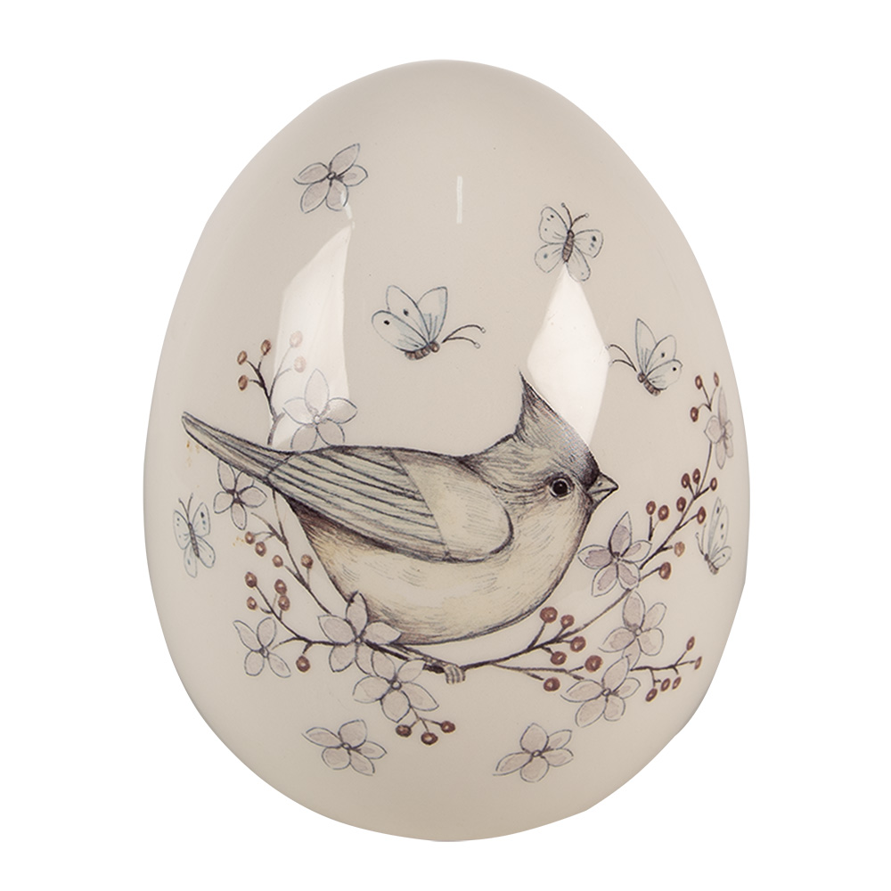 Decoratie ei Ø 13x16 cm