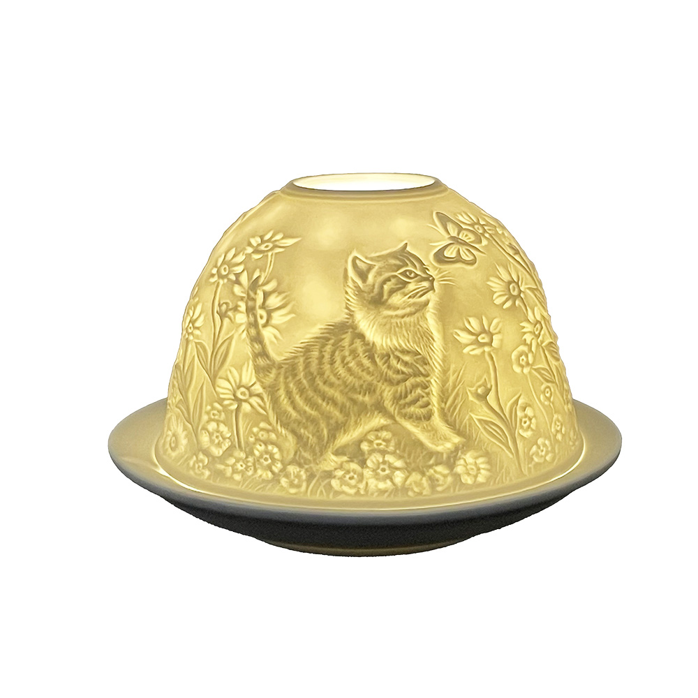 [6CE1808] Waxinelichthouder Ø 12x8 cm