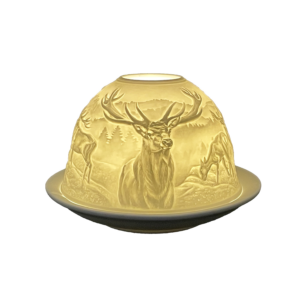 Waxinelichthouder Ø 12x8 cm