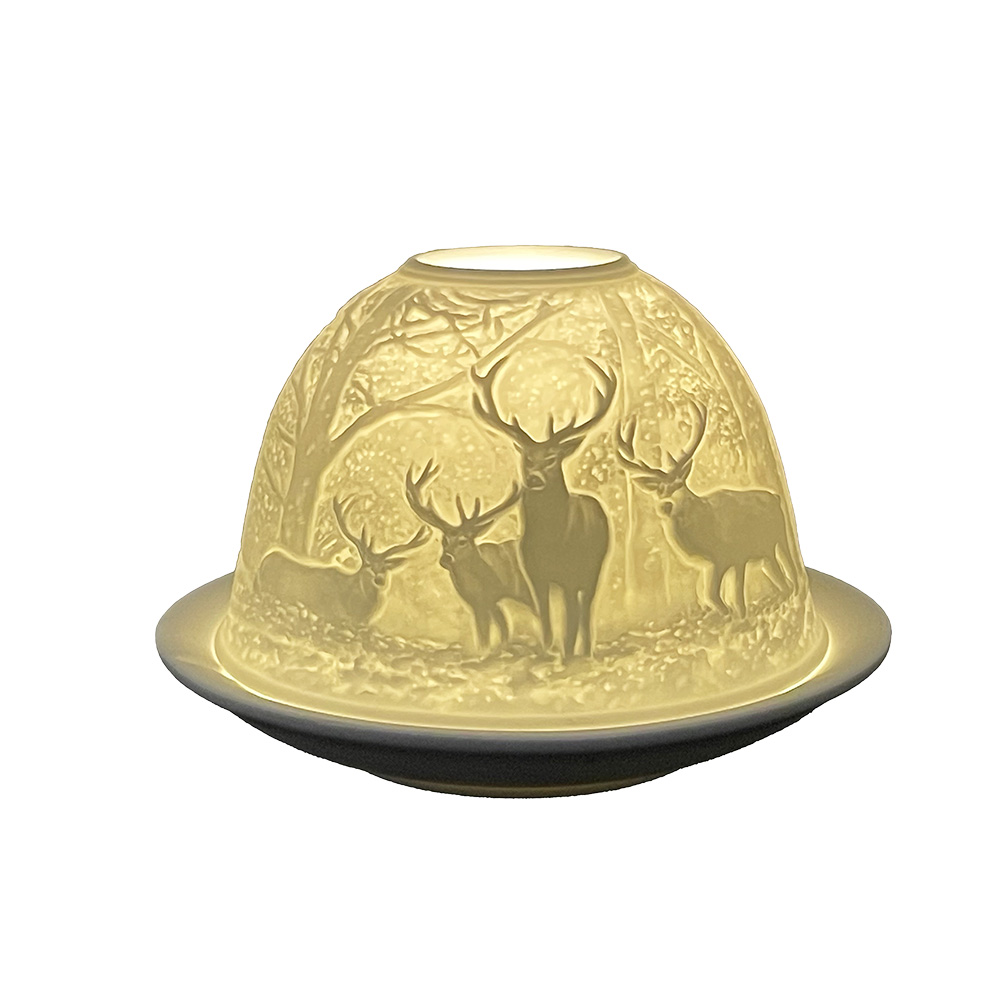 Waxinelichthouder Ø 12x8 cm