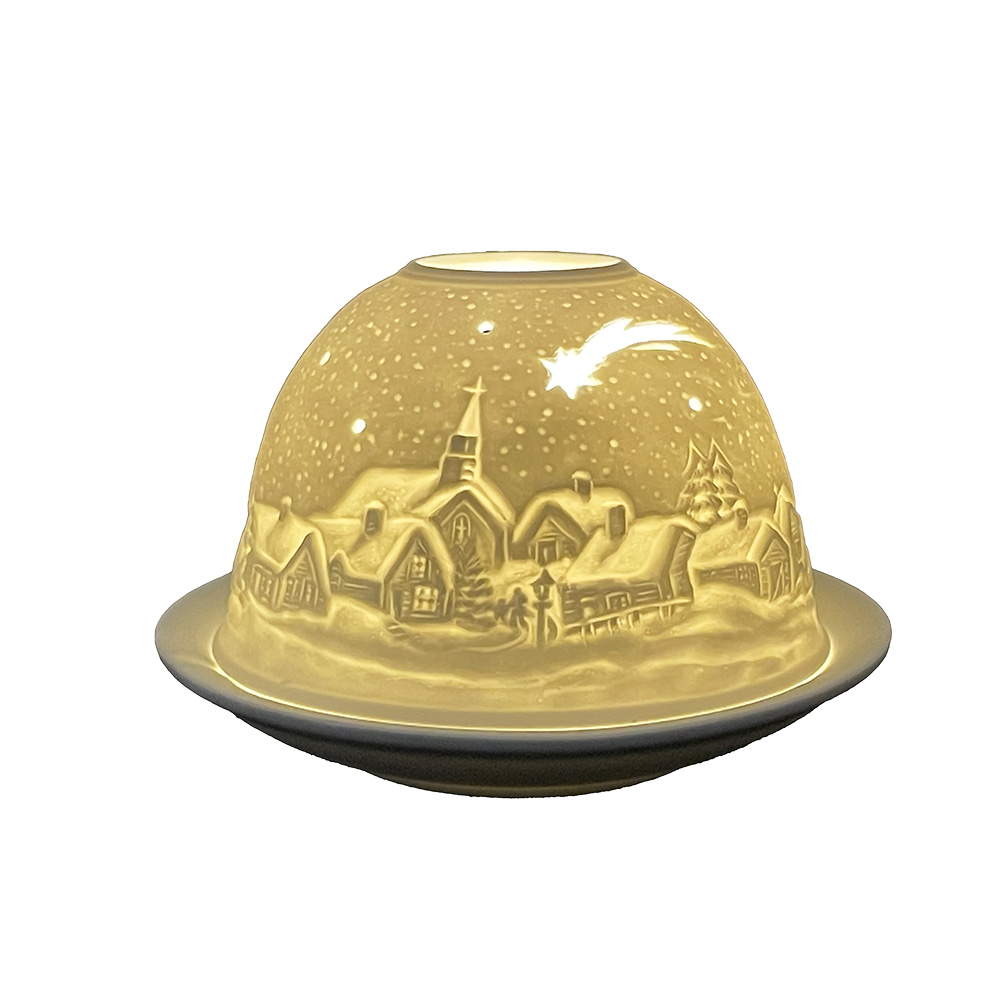 Waxinelichthouder Ø 12x8 cm